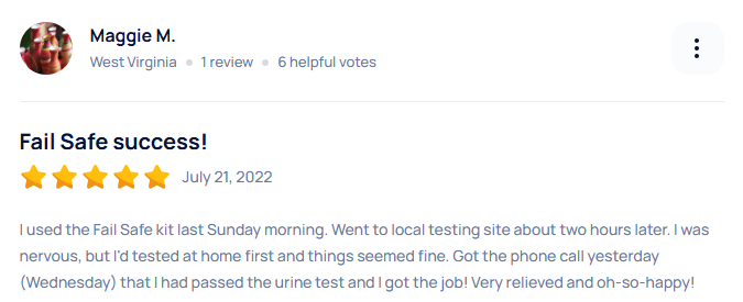 Fail Safe Kit review customer