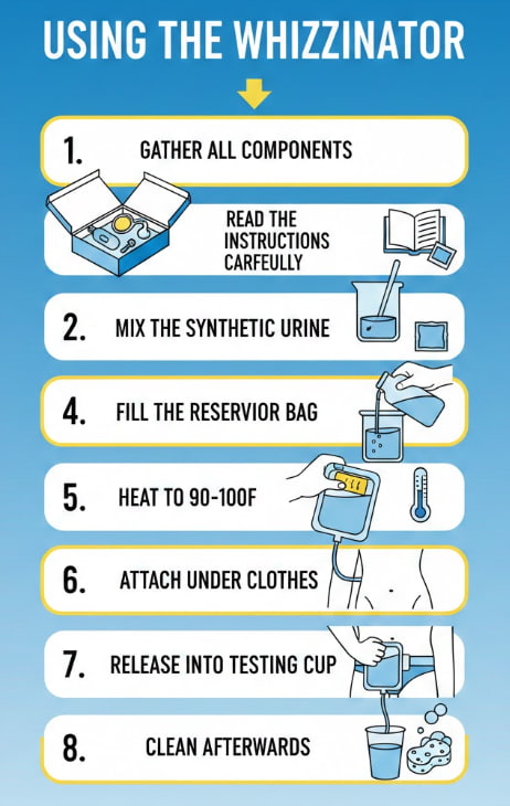 How to use the Whizzinator